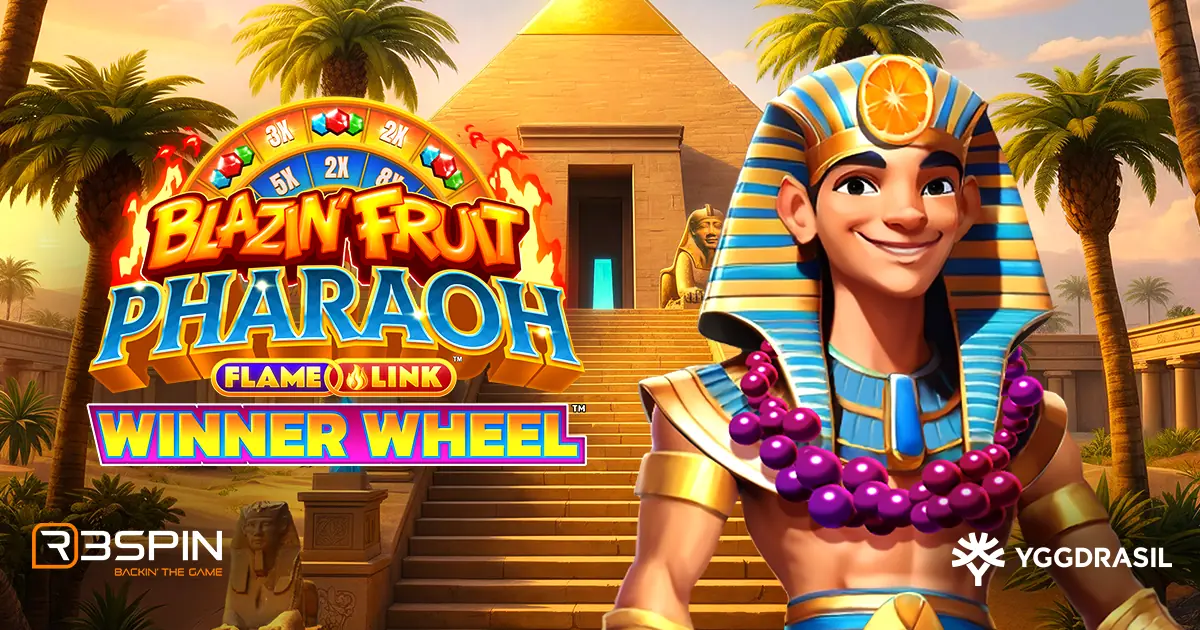 Blazin' Fruit Pharaoh FlameLink WinnerWheel